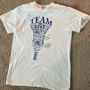 Duke Signed Lacrosse Shirt